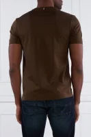 T-shirt Tessler | Slim Fit BOSS BLACK brązowy