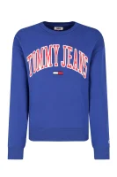 Bluza tjm CLEAN COLLEGIATE | Relaxed fit Tommy Jeans niebieski
