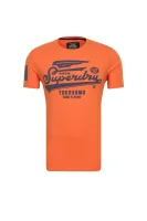 T-shirt Retro high flyers Superdry pomarańczowy