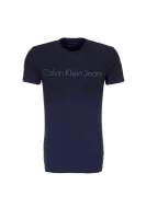 t-shirt CALVIN KLEIN JEANS granatowy