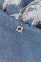 Bluzka | Regular Fit | denim TWINSET niebieski