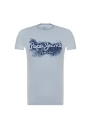 T-shirt darren Pepe Jeans London błękitny