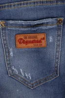 Jeans Cropped Twiggy Dsquared2 blue