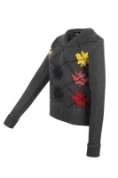 Wool sweater Dsquared2 charcoal