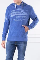 Bluza PREMIUM GOODS HOOD | Regular Fit Superdry niebieski