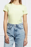 T-shirt new Virginia | Slim Fit Pepe Jeans London lime green