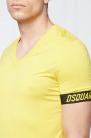 футболка | slim fit Dsquared2 жовтий