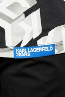 Футболка | Relaxed fit Karl Lagerfeld Jeans чорний