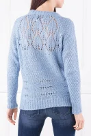 светр gaenoir | regular fit | з додаванням бавовни GUESS блакитний