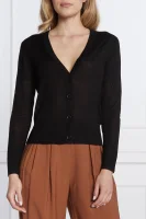 Wełniany sweter | Slim Fit Calvin Klein czarny