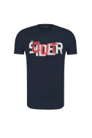 T-shirt The Outsider GUESS granatowy