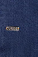 Crop Shirt BOSS ORANGE navy blue