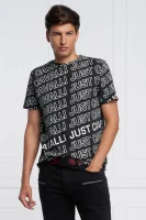 T-shirt | Regular Fit Just Cavalli czarny