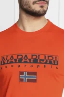 T-shirt s-ayas | Regular Fit Napapijri pomarańczowy