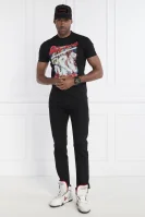 T-shirt DSQUARED2 X ROCCO | cool fit Dsquared2 czarny