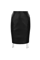 Spódnica Lacing Karl Lagerfeld czarny