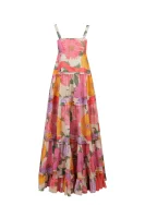 Sukienka | z dodatkiem jedwabiu TWINSET różowy