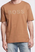T-shirt Tee 6 | Regular Fit BOSS GREEN 	camel	