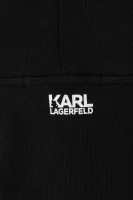 Bluza Embroidered Karl Lagerfeld czarny