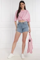 T-shirt Drisela | Oversize fit HUGO różowy