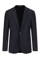 Wool blazer RYAN CYL | Extra slim fit BOSS BLACK navy blue