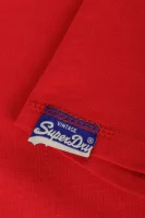 T-shirt Reworked Classic Superdry czerwony