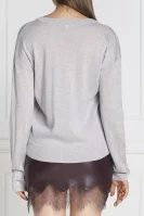 бавовняний светр | regular fit Patrizia Pepe сірий