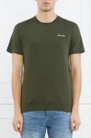 T-shirt | Slim Fit Calvin Klein zielony
