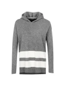 Wool Blend Hoodie Sweater Tommy Hilfiger gray