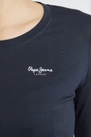 Bluzka amberta | Slim Fit Pepe Jeans London granatowy