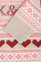 Sweter Dolce z dodatkiem wełny MAX&Co. piaskowy