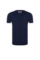 T-shirt BEACHWEAR | Regular Fit EA7 granatowy