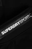 Bluza Gym tech raglan track Superdry czarny