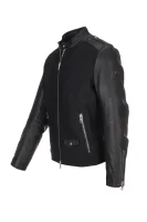 Jam Leather Jacket BOSS ORANGE black