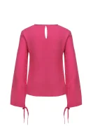 Jedwabna bluzka Confetto | Regular Fit MAX&Co. różowy