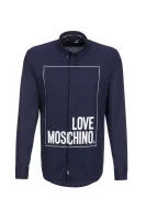 Koszula Love Moschino granatowy