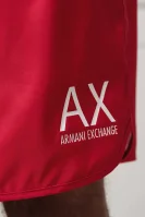 Szorty kąpielowe | Loose fit Armani Exchange czerwony