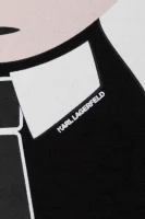 Bluzka Ikonik Karl Lagerfeld czarny