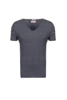 T-shirt Thdm Basic | Slim Fit Tommy Jeans gray