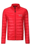 пухова куртка | regular fit EA7 червоний