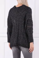 Sweter | Loose fit TWINSET grafitowy