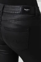 Jeansy PIXIE | Slim Fit | mid waist Pepe Jeans London czarny