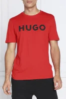 футболка dulivio | regular fit HUGO червоний