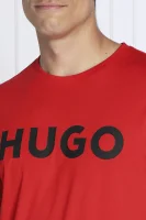 T-shirt Dulivio | Regular Fit HUGO czerwony
