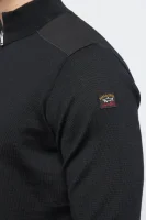 бавовняний светр | slim fit Paul&Shark чорний