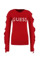 Sweter | Regular Fit GUESS czerwony