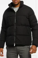 пухова куртка | regular fit Emporio Armani чорний