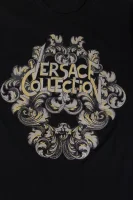 Longsleeve Girocollo Versace Collection czarny
