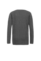 Wełniany sweter POLO RALPH LAUREN szary