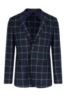 Wool blazer Nobis6 | Slim Fit BOSS BLACK navy blue